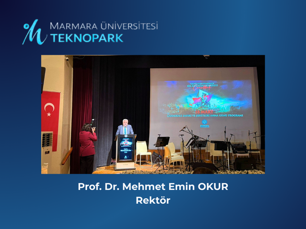 Marmara Üniversitesi’nde düzenlenen 18 Mart Çanakkale Zaferi anma programına Marmara Üniversitesi Teknopark olarak katılım sağladık.